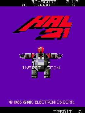 HAL21 (Japan) screen shot title